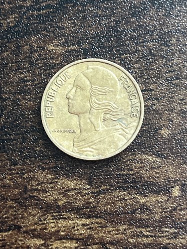 1966 france five centimes - 5,