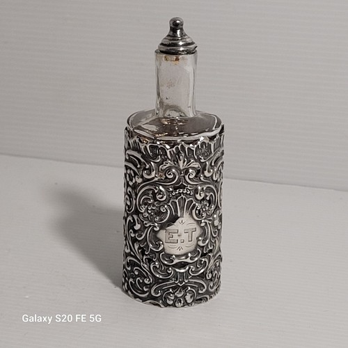 Flacon parfum argent - parfum,