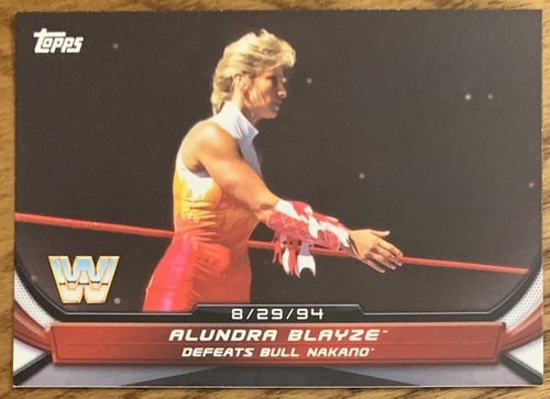 Alundra blayze wwe 16 topps - wwe,