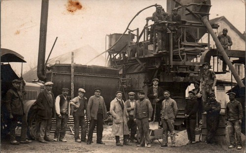 Cpa industrie ouvriers - industrie,