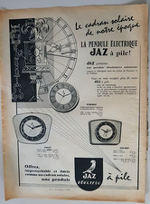 PUB PUBLICITE ANCIENNE PENDULE