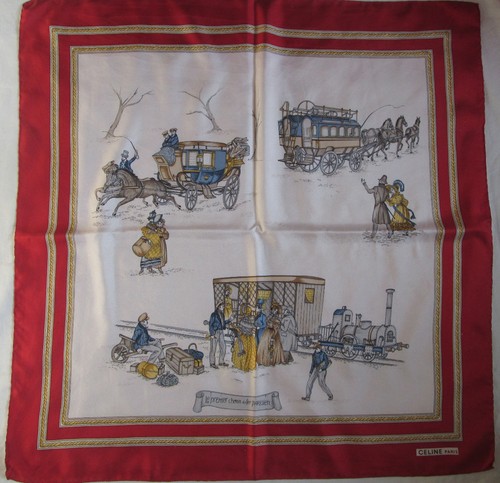 Superbe foulard celine 100 - -superbe, 100%