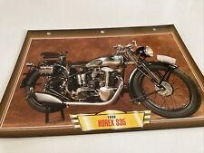 Horex S35 1936 fiche carte moto passion collection édition Atlas