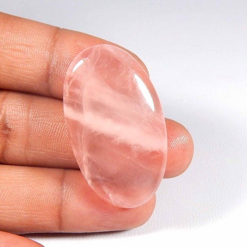 Cabochon quartz rose - quartz,