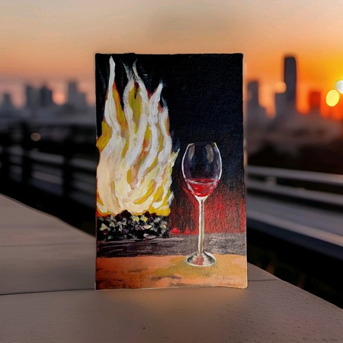 Tableau original art nocturne
