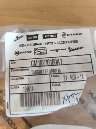 Autocollant aprilia srv - aprilia,