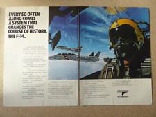 3/1979 PUB GRUMMAN AEROSPACE F-14 TOMCAT US NAVY SPARROW PHOENIX ORIGINAL AD