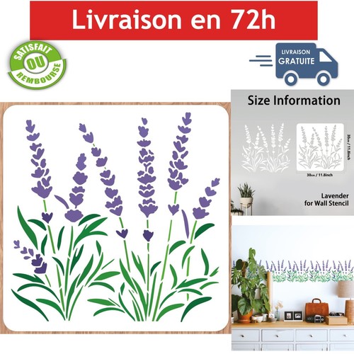Pochoir mural réutilisable