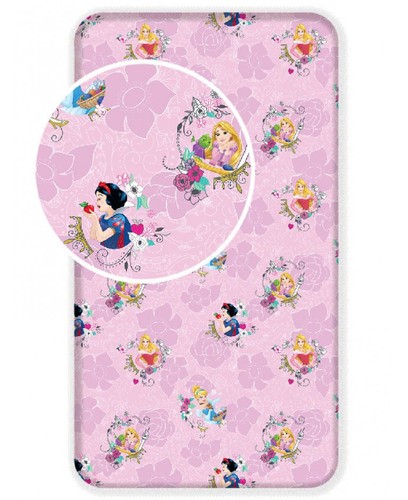 Drap housse fille disney - drap,