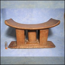 SIEGE ASHANTI Ghana AFRICANTIC art primitif africain statue africaine Afrique