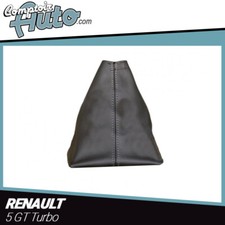 Soufflet levier de vitesse en cuir noir pour Renault 5 GT Turbo