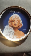 Assiette de Collection Marilyn Monroe Superbe Numérotée Port GRATUIT