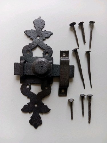 Targette ancienne fer - targette, en