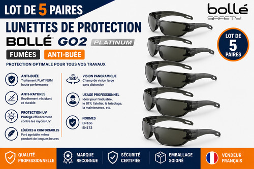 Lot lunettes protection - 5,