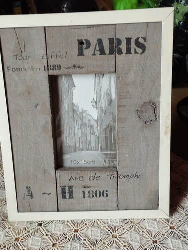 Cadre photo paris bois - en,