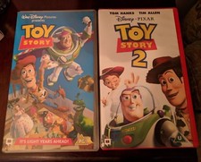 Toy Story 1 & 2 VHS in