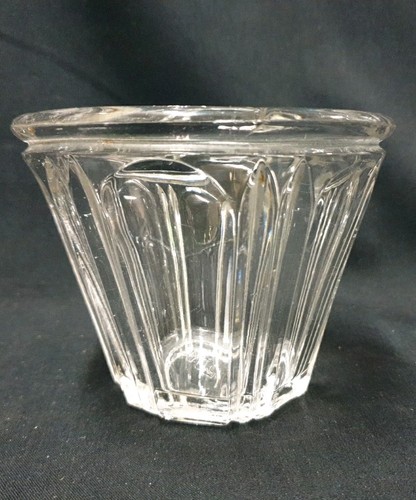 Pot confiture ancien verre - À,