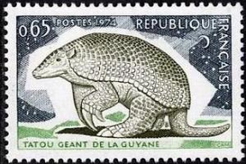 France yvert num 1819 tatou - **,