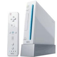 Console Nintendo Wii Blanche avec manettes