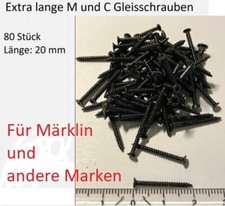 80 pièces 20 mm extra long 