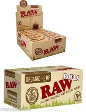 RAW Rolls ORGANIC Chanvre x24