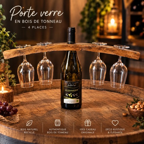 Support bouteille vin en - support, de