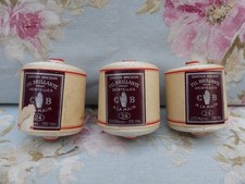 3 bobines anciennes Cartier Bresson pour dentelles au fuseaux et Venise n°24