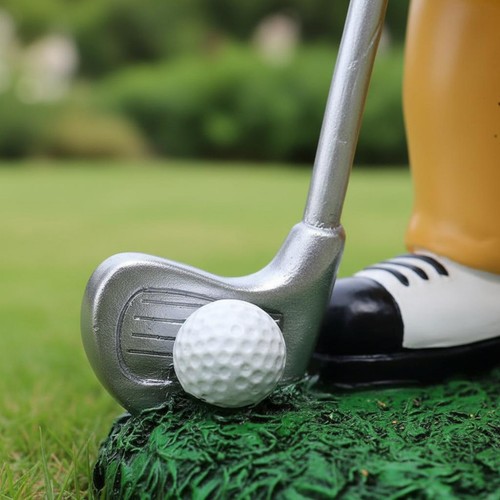 Gnome joueur golf - gnome,