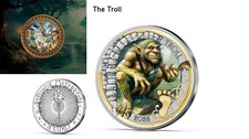 PREVENTE 3€ Euros Commemorative Autriche 2025 Mythical Creature ''Troll''
