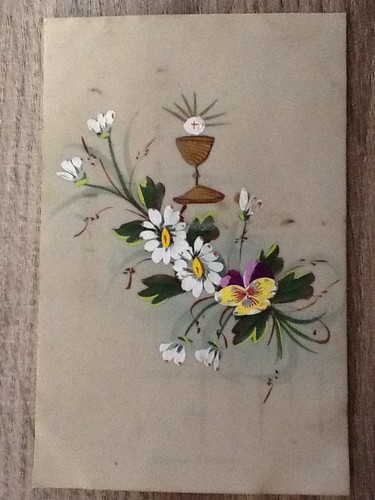 Carte celluloid souvenir 1ere - carte,