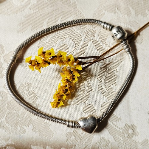 Bracelet pandora cœur - pandora, argent