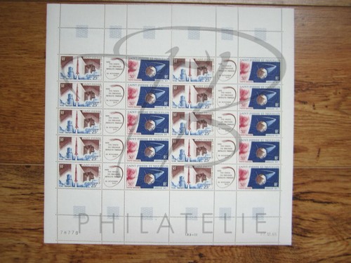 Feuille timbres poste - feuille,