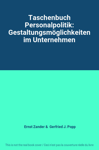 Taschenbuch personalpolitik - taschenbuch,