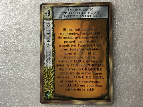 Ccg card mythos carte - ccg,