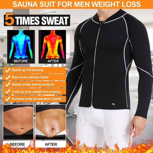 Men neoprene sauna ultra - neoprene,