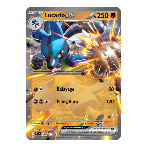 Lucario 082 142 - lucario, ex