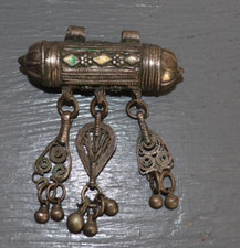 Ancien Pendentif Amulette