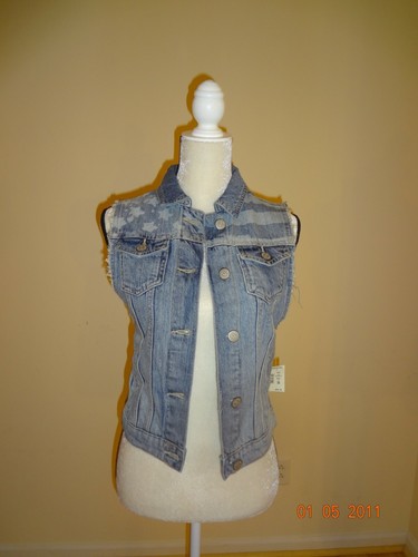 Aeropostale denim vest - aeropostale ,