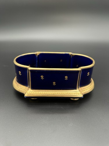 Petite jardinière bleu de - jardinière,
