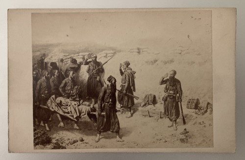 Zouave pontifical cdv - pontifical,