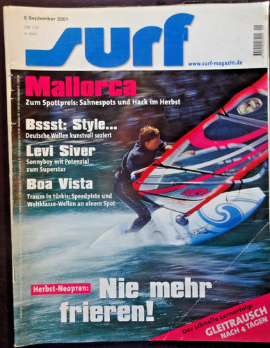 Surf magazine bic - magazine, 9/01,bic
