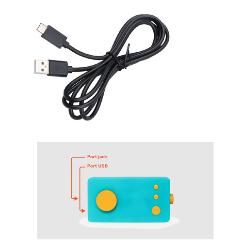Câble usb chargement - câble, de