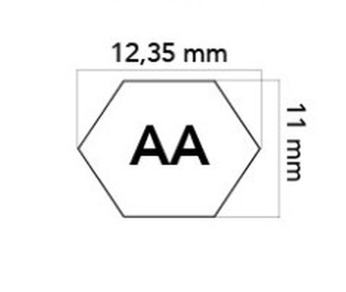 Courroie hexagonale pour - courroie,