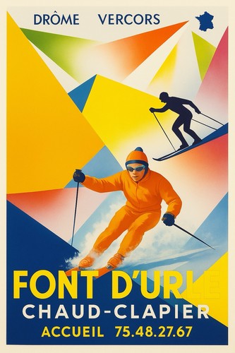 Affiche poster fond urle - poster, d