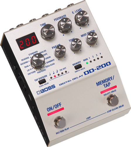Pédale effet boss 200 - pédale, d'effet