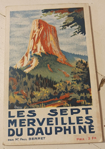 1925 ancien guide touristique