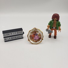 Mini assiette décorative Fragonard, porcelaine de Limoges, Monte Carlo.