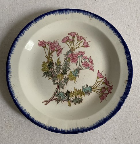 Assiette ancienne polychrome - ancienne,