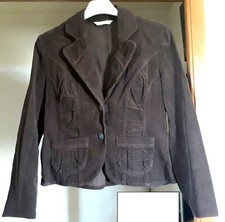 veste manteau blouson marron