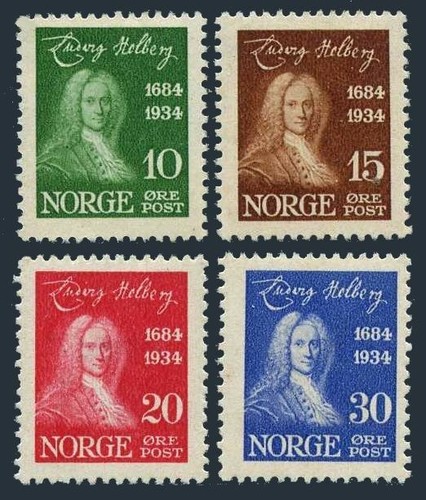 Norway 158 161 hinged - norway, 158-161,hinged.michel